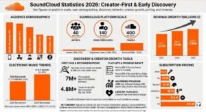 SoundCloud statistics