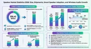 speaker market statistics